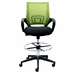 All Mesh Cushioned Swivel Office Desk Stool in 4 Colors - 23.5" - 32.5" Seat Height