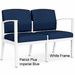 Amherst Steel Custom 2-Seat Loveseat - Upgrade Fabric or Healthcare Vinyl