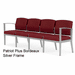 Amherst Steel Custom 4-Seater - Upgrade Fabric or Healthcare Vinyl