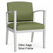 Amherst Steel Custom Upholstered  Arm Chair - Standard Fabric or Vinyl