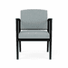 Amherst Steel Custom Upholstered  Arm Chair - Upgrade Fabric or Healthcare Vinyl
