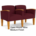 Belmont Heavy-Duty Custom Upholstered 2-Seater - Standard Fabric/Vinyl