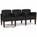 Belmont Heavy-Duty Custom Upholstered 3-Seater - Upgrade Fabric/Healthcare Vinyl