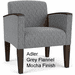 Belmont Heavy-Duty Custom Upholstered Guest Chair - Upgrade Fabric/Healthcare Vinyl