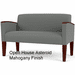 Belmont Heavy-Duty Custom Upholstered Loveseat - Standard Fabric/Vinyl