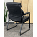 Big & Tall 400 lb. Capacity Bariatric Black Leather Guest Chair