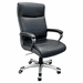 Black and Gray Leather Desk Chair