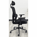 Black Ergonomic Desk Chair with Molded Foam Seat