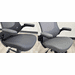 Ergonomic Desk Chair with Vinyl Seat and Flip Up Arms