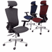 Ergonomic Stretch Linen Chair w/ Headrest & Seat Slide