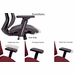Ergonomic Stretch Linen Chair w/ Seat Slide