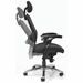 Knee-Tilt Black Mesh Back Ergonomic Chair w/Headrest