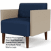 Luxe Custom Bariatric Guest Chair - Upgrade Fabric/Healthcare Vinyl