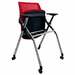 Mesh Back Nesting Chair w/ Flip Seat