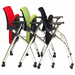 Mesh Back Nesting Chair w/ Flip Seat
