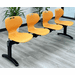 300-Pound Capacity Molded Polypropylene 4-Seat Beam Seating