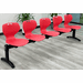 300-Pound Capacity Molded Polypropylene 5-Seat Beam Seating
