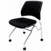 Padded Flip Seat Nesting Chair w/ 300-Pound Capacity