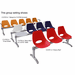 Scoop Airport Seating - 5-Seater