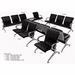Single Seat Upholstered Beam Seating