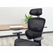 Black Ergonomic Desk Chair with Molded Foam Seat