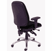 24 Hour 400 Lbs. Capacity Multi-Shift Intensive Use Ergonomic Chair in Black