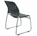 300 Lbs. Capacity Premium Ganging Office Stack Chair in Gray