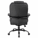 400 Lbs. Capacity Black Bonded Leather Big & Tall Conference Chair 