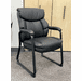 Big & Tall 400 lb. Capacity Bariatric Black Leather Guest Chair