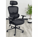 Black Ergonomic Desk Chair with Molded Foam Seat