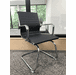 Contemporary Classic Leather Office Guest Chair
