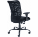 ErgoBuilt 24/7 400 Lbs. Capacity Black Mesh Office Chair