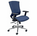 Ergonomic Stretch Linen Chair w/ Seat Slide