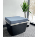 Fabric Padded End Table/Seating Pod