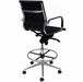 Modern Classic Office Stool w/26"-34" Seat Height