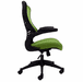 Sleek Ergonomic All-Mesh Chair w/Flip Up Arms