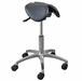Small User 300 Lbs. Capacity Split Seat Saddle Medical Stool - 22 to 29 Inch Seat Height
