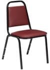 Upholstered Value Stack Chair in Vinyl