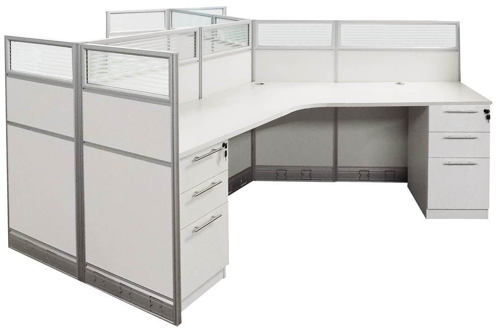 3 person cubicle