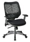 Revv Ergonomic Flex Back Chair in Raven Black