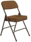 Deluxe 2" Padded Box Seat Folding Chair