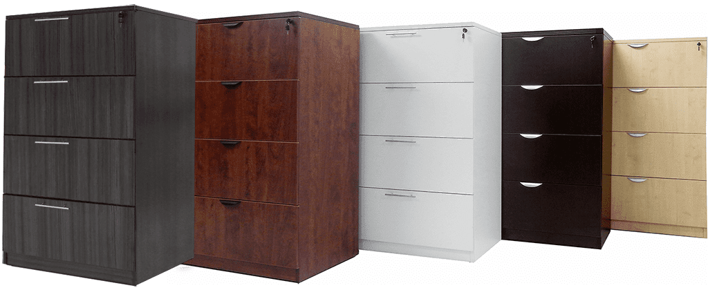 4 Drawer Laminate Lateral Files, File Cabinet Lateral 4 Drawer