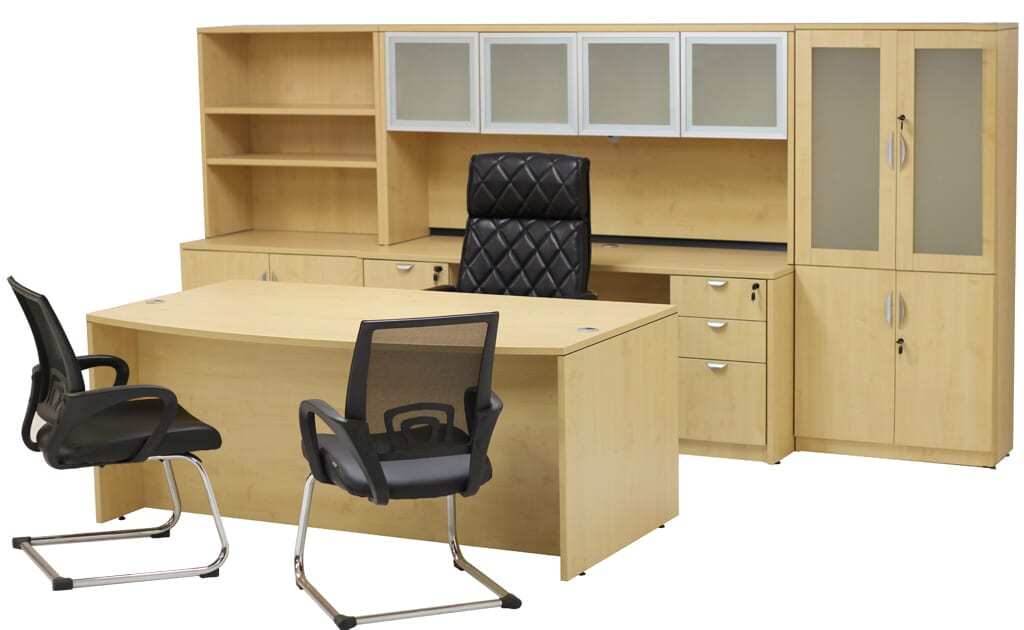 Maple Office Furniture 6Piece Suite