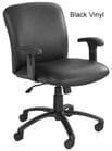 Big & Tall Mid-Back Chair w/Adjustable Arms - 500 lb. Capacity