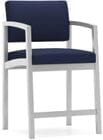 Lenox Steel Hip Chair in Standard Fabric/Vinyl