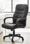 PlushTuft Leather Executive Office Chair
