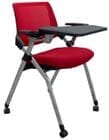 Tablet Arm Flip Seat Nesting Chair 