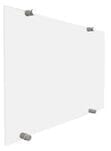 24" x 16" Clear Acrylic Wet Erase Marker Board - FREE with $1,000.00 Purchase!