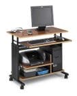 Mini Tower Adjustable Height Computer Workstation
