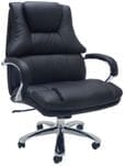 Extra Wide Big & Tall 500 Lbs. Capacity Leather Desk Chair w/ 28&quotW Seat
